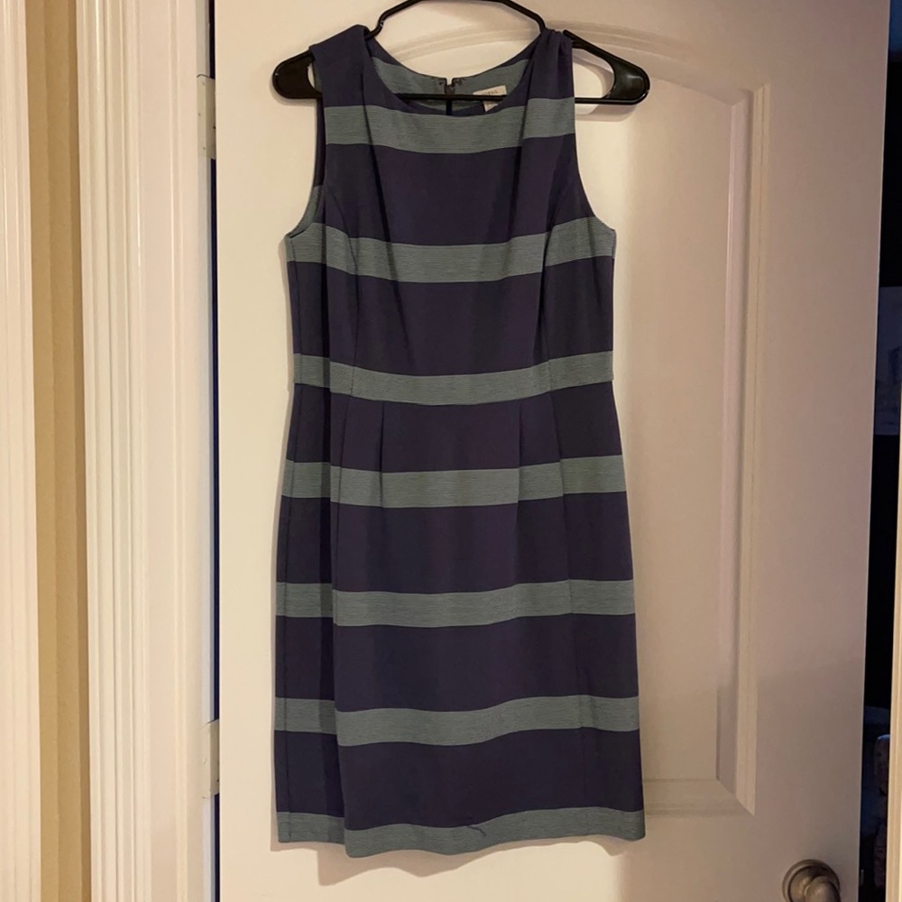 Blue striped Fossil dress